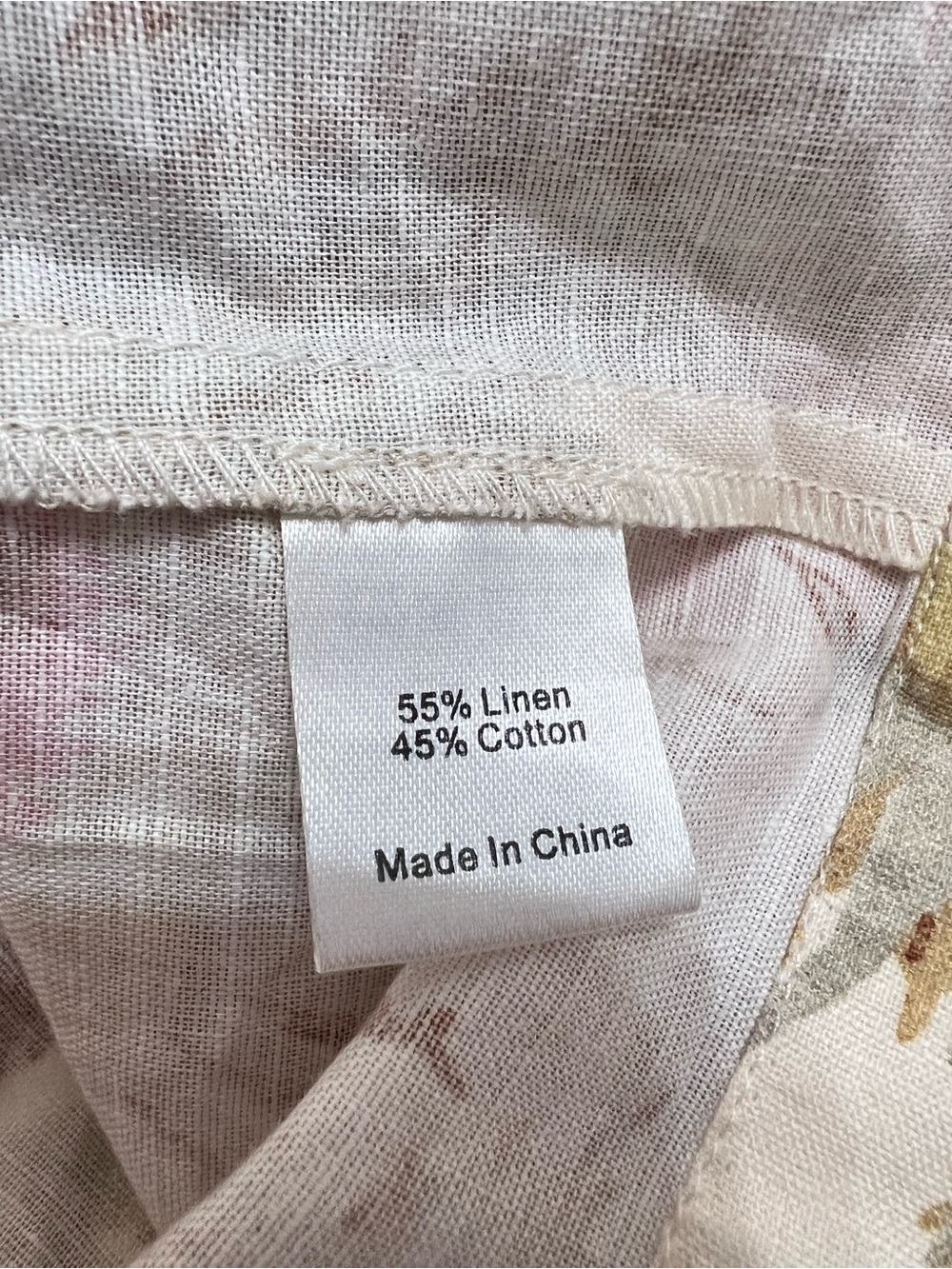 Tuckernuck XL Floral Linen Cotton Shirt Dress Rose Thistle Midi - Picture 7 of 8